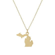 Load image into Gallery viewer, Michigan Necklace - Stainless Steel
