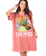 Load image into Gallery viewer, I Love My Bed Nightshirt One Size
