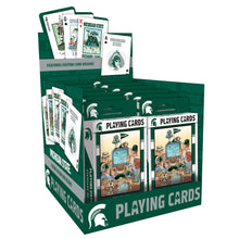 Load image into Gallery viewer, Michigan State Spartans Fan Deck Playing Cards
