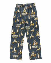 Load image into Gallery viewer, Trophy Husband Blue Men's PJ Pants
