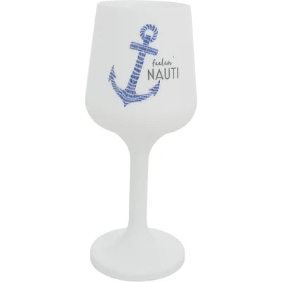 Silicone Glow In The Dark Wine Glass Feeling Nauti