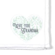 Love You Grandma Plush Blanket 60x50