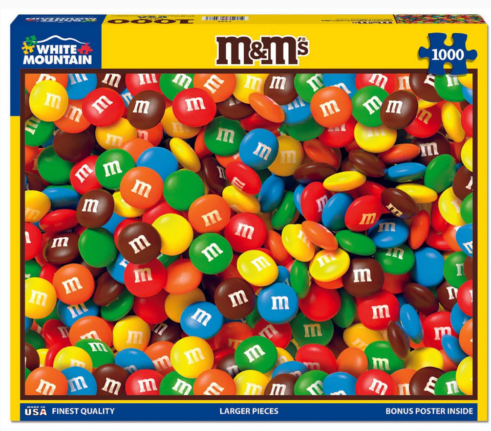 M and M’s Lentil 1000 pc Puzzle
