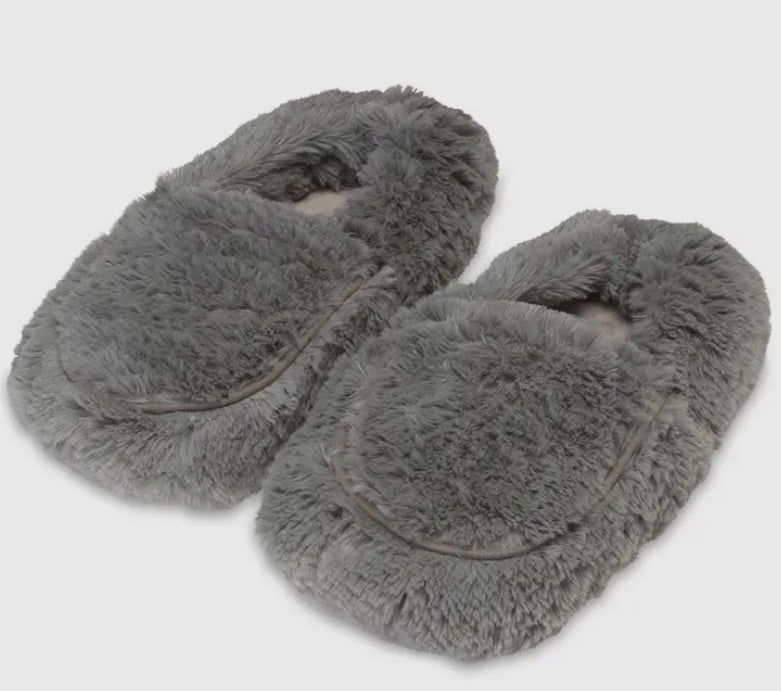 Warmies Slippers Gray