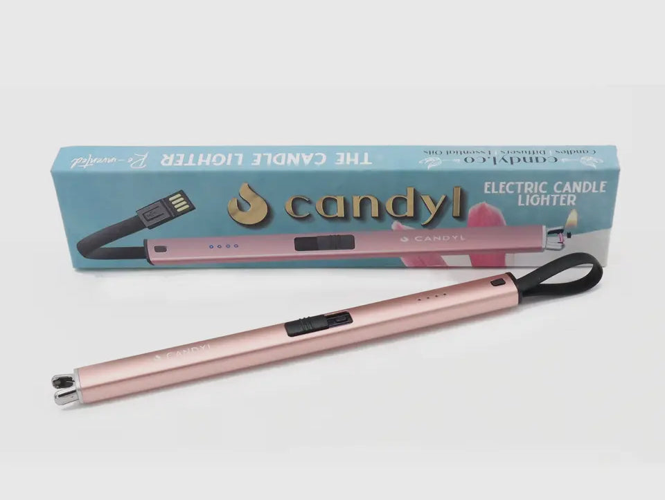 Electric Candle Lighter Rose Gold