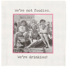 Load image into Gallery viewer, 20 5x5 Trash Talk By Annie Beverage Napkins
