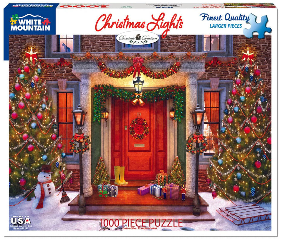 Christmas Lights 1000 pc Puzzle