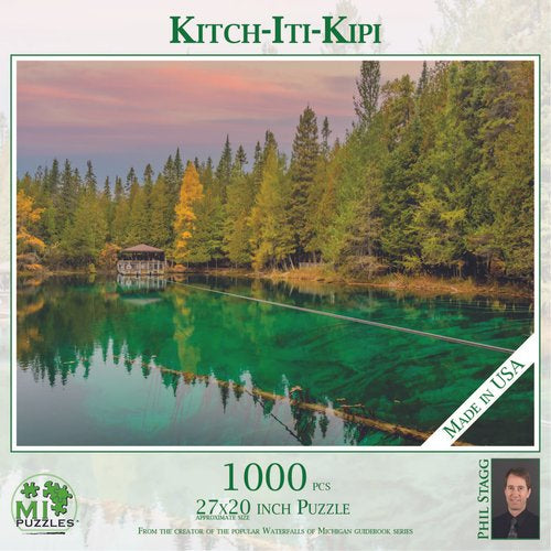 Kitch-Iti-Kipi 1000 pc Puzzle Michigan