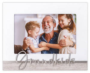Grandkids Gray Picture Frame