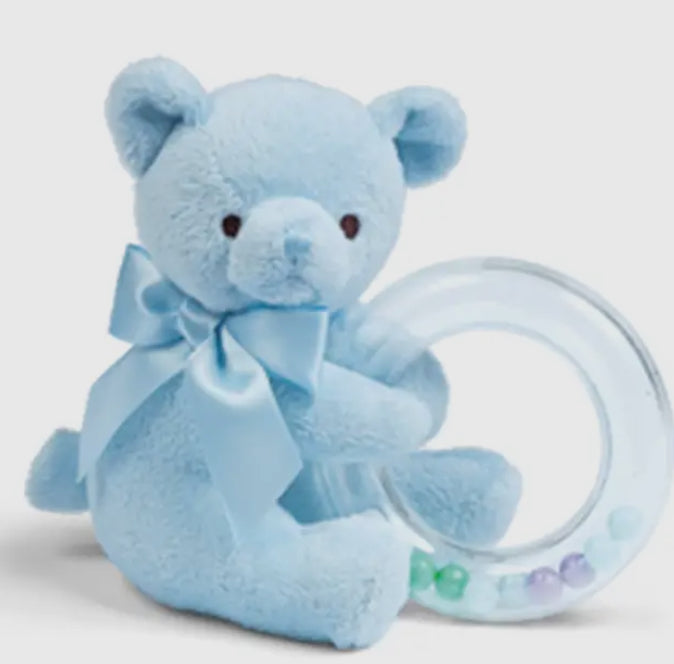 Lil Blue Bear Rattle Shaker Baby