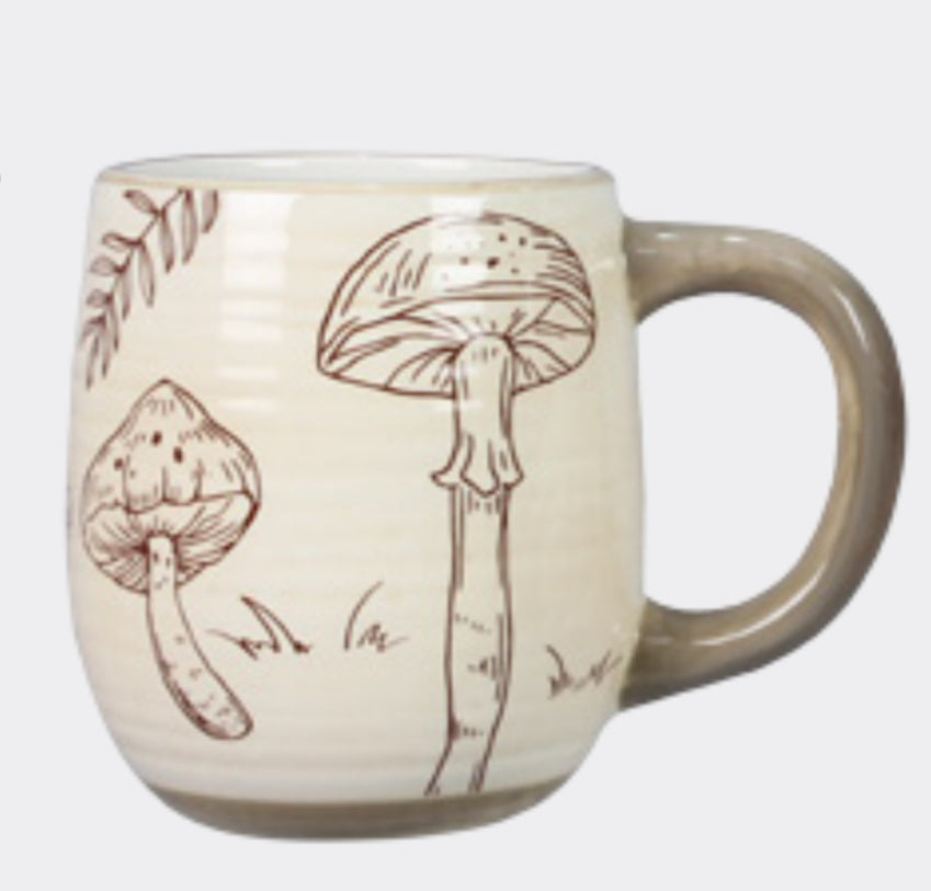 Ceramic Mushroom Mug