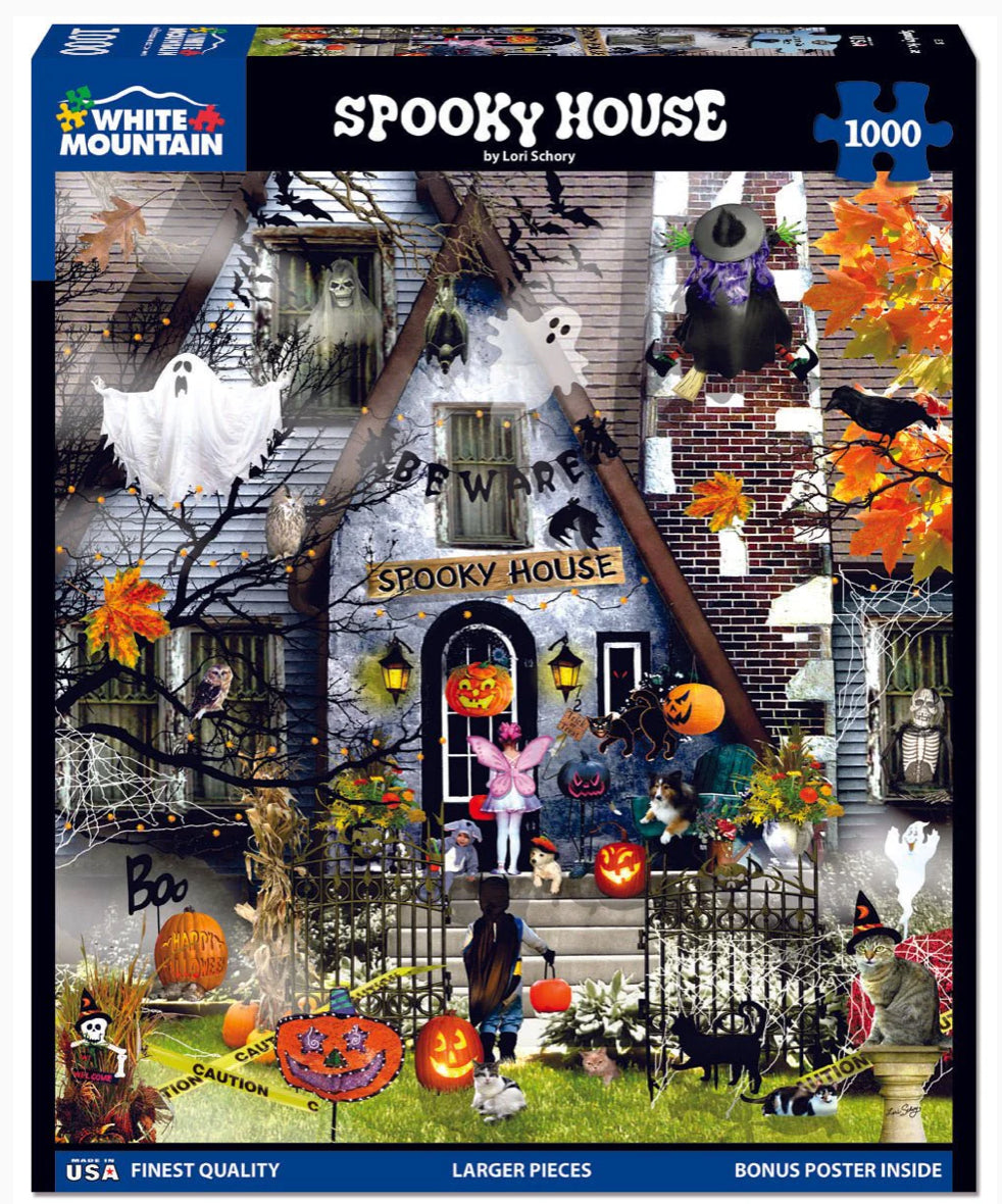 Spooky House 1000 pc Puzzle