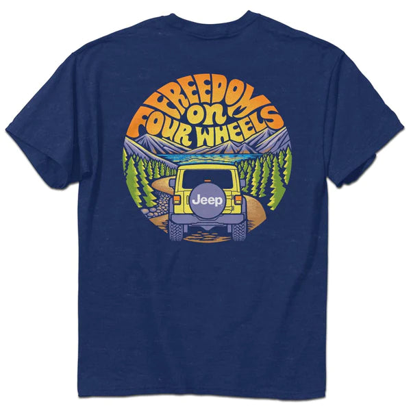 Jeep Four Wheel Freedom T-shirt Small