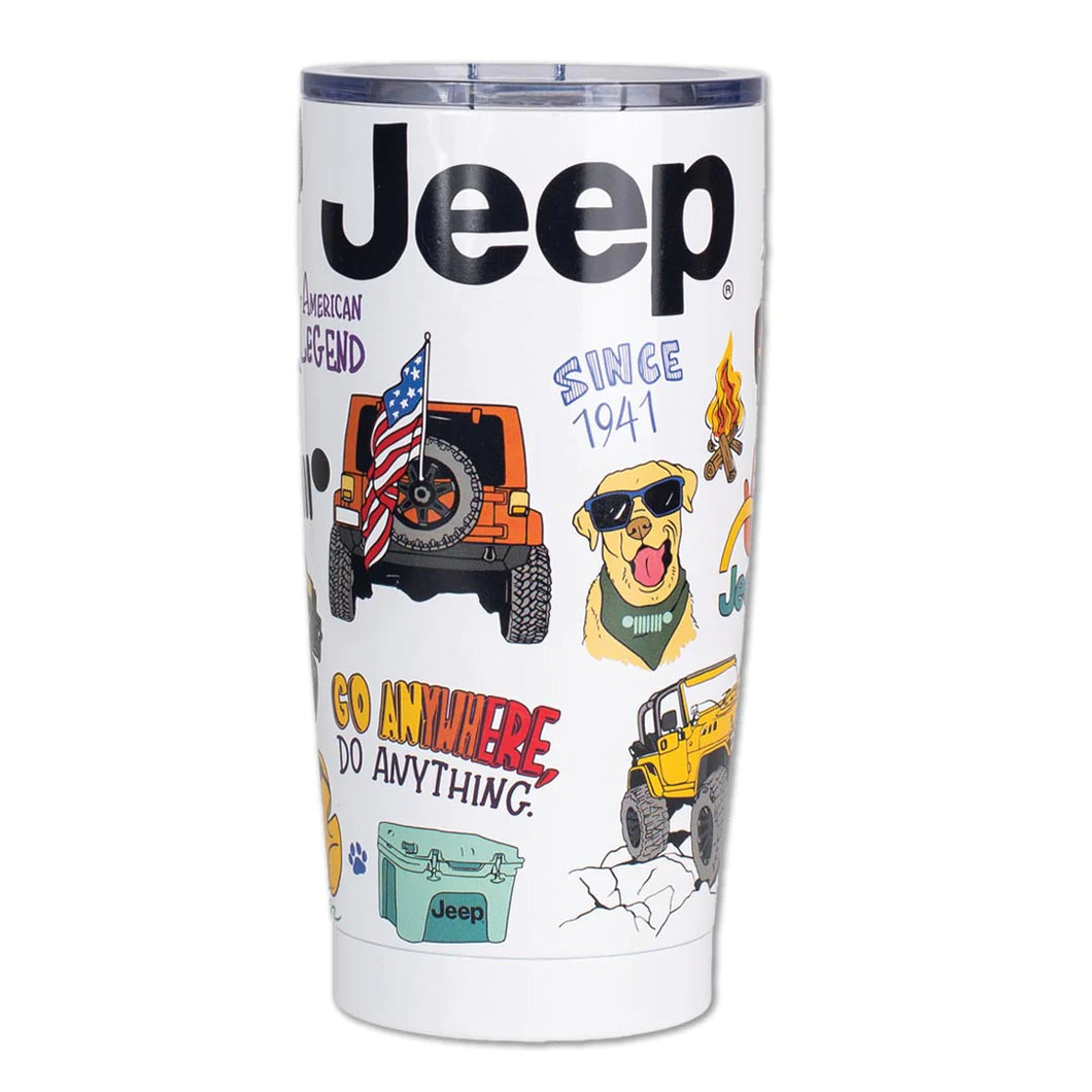 Jeep Adventure Tumbler 20oz.