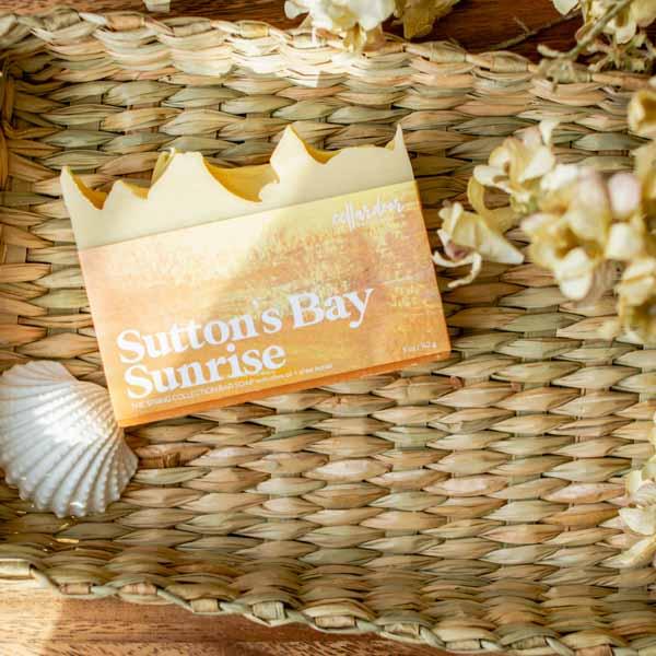 Sutton Bay Sunrise Soap Michigan