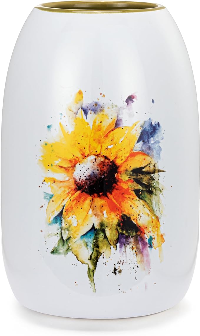 Demdaco Large Sunflower Vase