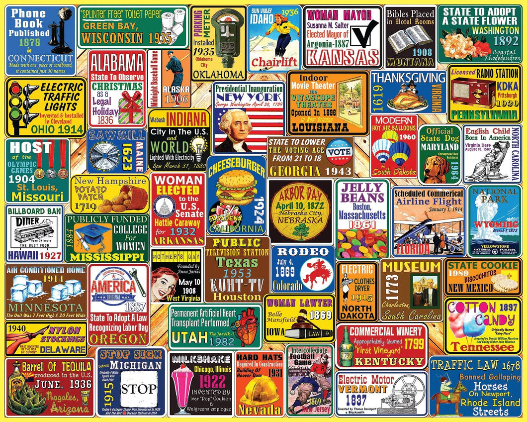 America’s Firsts 1000 pc Puzzle
