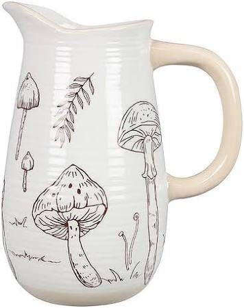 Ceramic Mushroom Vase/Water Pitcher