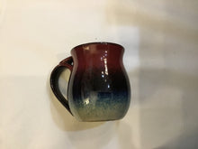 Load image into Gallery viewer, Red/black/blue Ombré Michigan Mug
