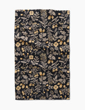 Load image into Gallery viewer, Woodland Wildflowers Tea Towel Geometry
