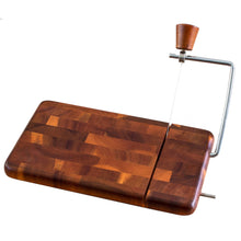 Load image into Gallery viewer, Rock &amp; Branch® Acacia Serving Board with Cheese Slicer
