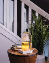 Load image into Gallery viewer, Gold Luna Candle Warmer Lamp
