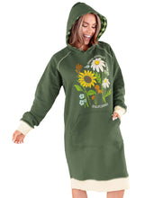Load image into Gallery viewer, Wild Flower Sleep Hoodie
