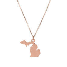 Load image into Gallery viewer, Michigan Necklace - Stainless Steel
