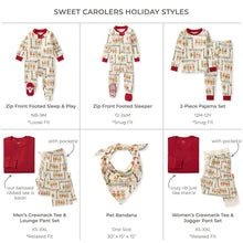 Load image into Gallery viewer, Sweet Carolers Matching Family Pajamas
