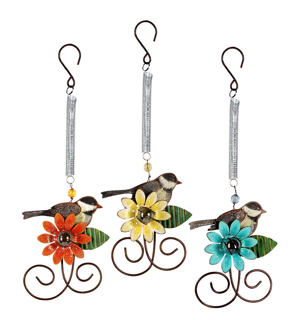 Chickadee bouncy ornament