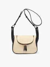 Load image into Gallery viewer, Large Handle Crossbody: Natural/Brown
