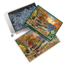 Load image into Gallery viewer, Lakeside Retreat 1000pc puzzle
