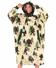 Load image into Gallery viewer, Sasquatch Blanket Hoodie LO

