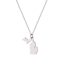 Load image into Gallery viewer, Michigan Necklace - Stainless Steel
