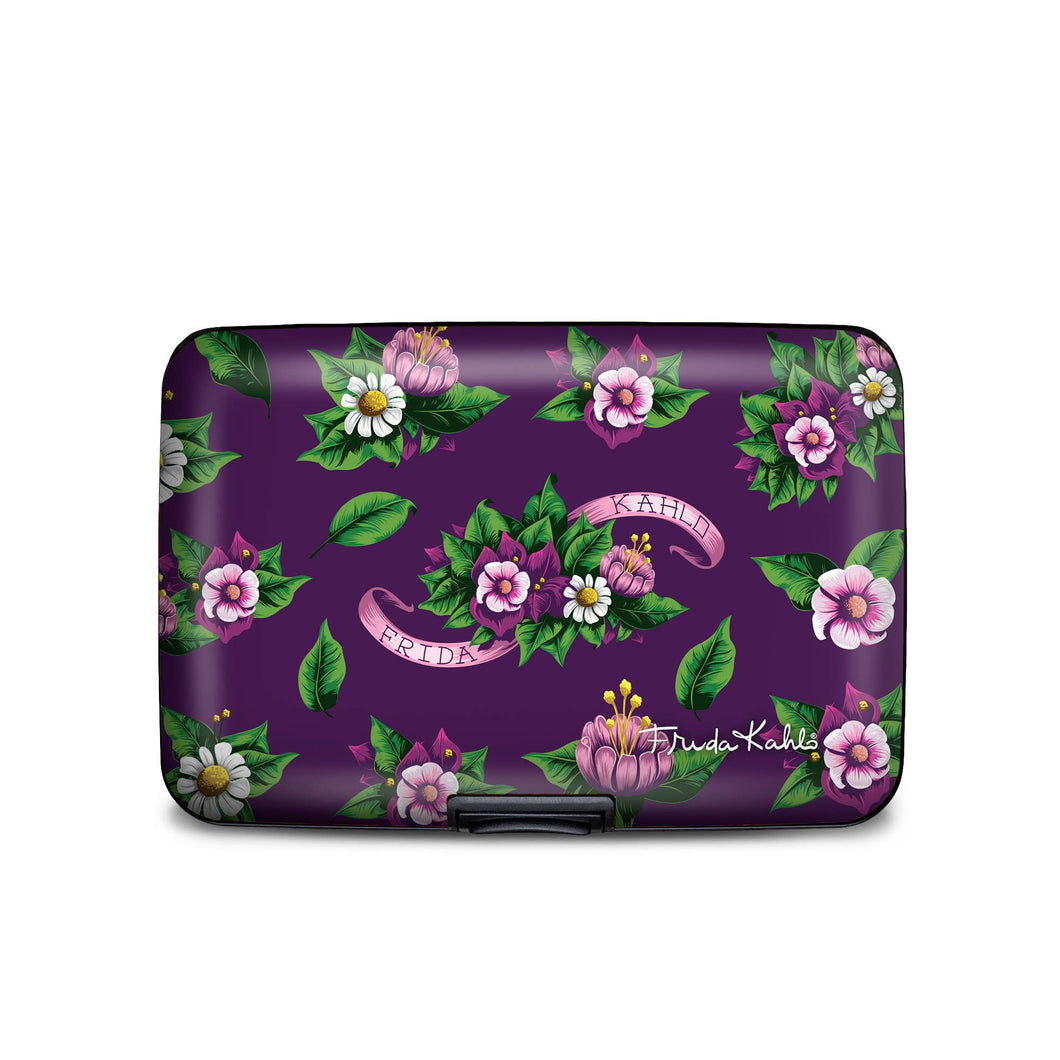 Frida Kahlo Flores Moradas - Armored Wallet