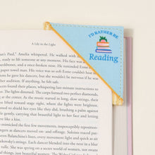 Load image into Gallery viewer, Corner Keeper Fabric Bookmark–I'd Rather Be Reading
