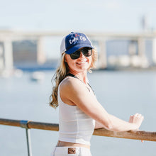 Load image into Gallery viewer, Lake - Blue Adjustable Mesh Hat
