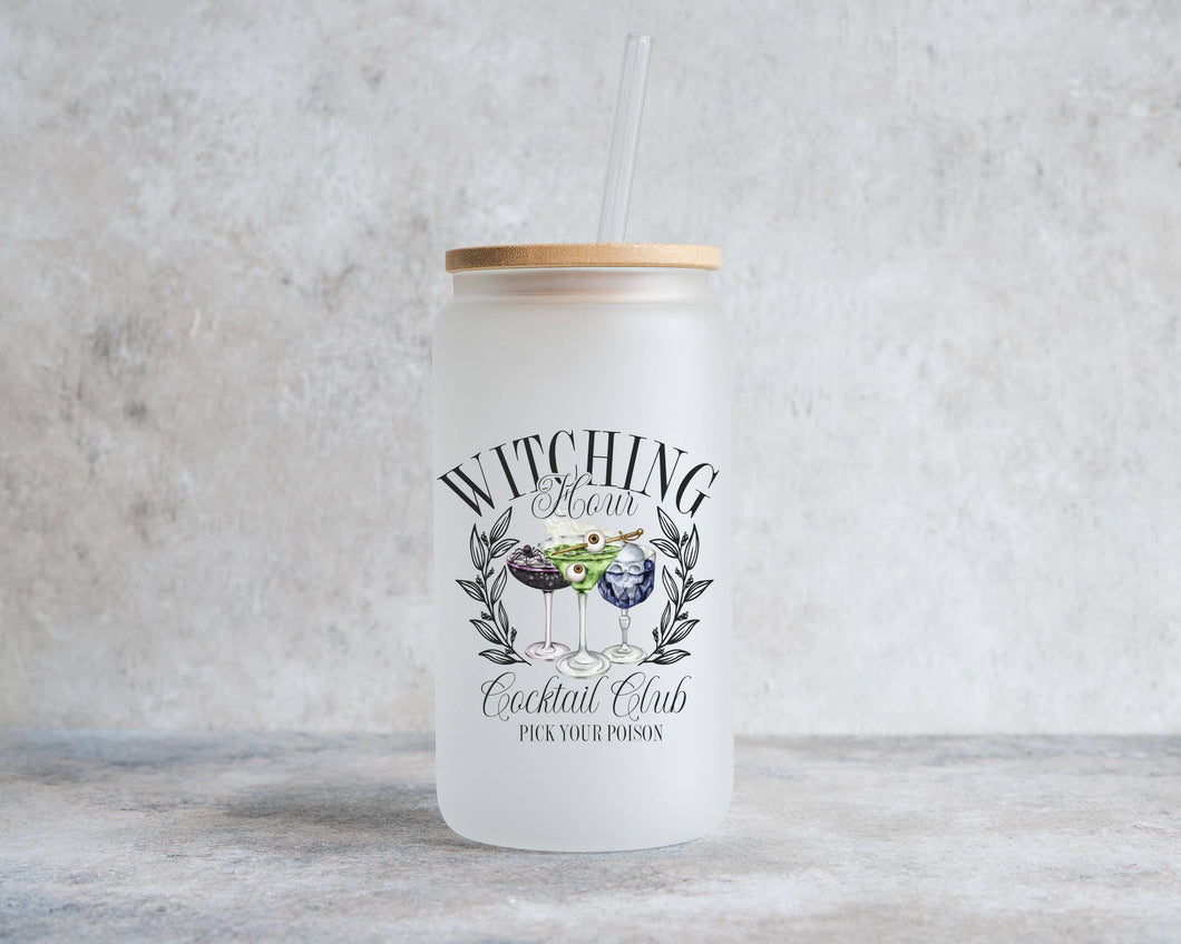 Witching Hour Cocktail Club Frosted Glass Can