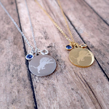 Load image into Gallery viewer, Team necklace, Sports team, Michigan jewelry
