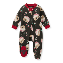 Load image into Gallery viewer, Candy Cane Bears Matching Family Pajamas
