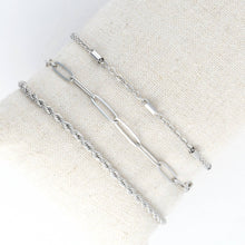 Load image into Gallery viewer, Narelle Waterproof Twisted Chain Bracelet Set
