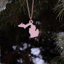 Load image into Gallery viewer, Michigan Necklace - Stainless Steel
