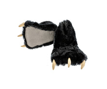 Load image into Gallery viewer, Black Bear Paw Slipper
