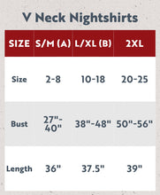 Load image into Gallery viewer, Follow To Bed V-Neck Nightshirt
