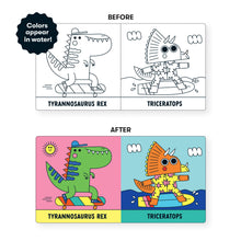 Load image into Gallery viewer, Rub-a-Dub Dinos! Color Magic Bath Book
