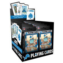 Load image into Gallery viewer, Detroit Lions Fan Deck Playing Cards - 54 Card Deck
