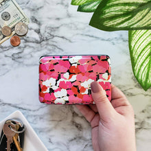 Load image into Gallery viewer, Enameled Orchids Armored Wallet
