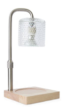 Load image into Gallery viewer, Silver Hobnail Candle Warmer Lamp
