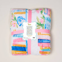 Load image into Gallery viewer, Snuggle Up Plush Blanket–Book Shelfie
