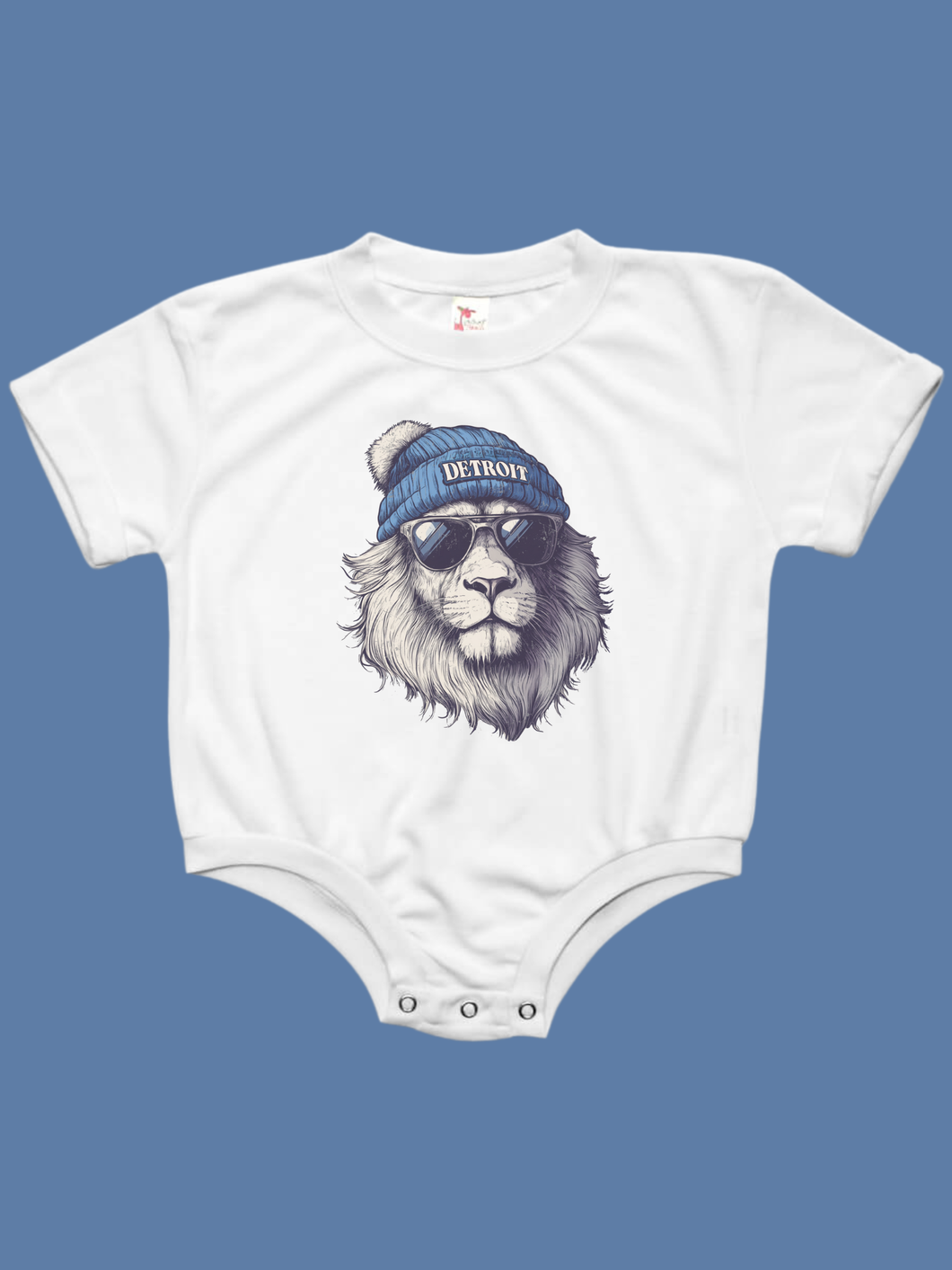 Detroit Lions Baby Bubble Romper